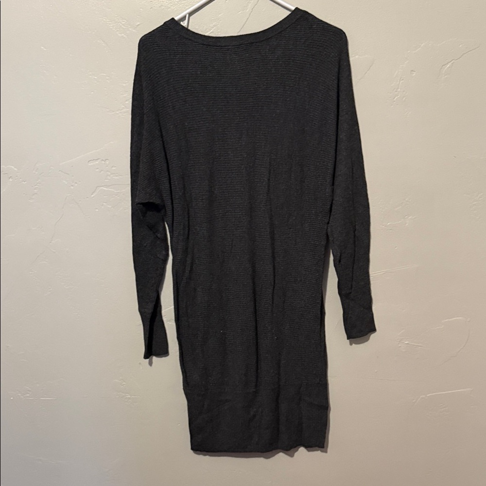 Romeo & Juliet Couture Charcoal Sweater Dress Small - Picture 7 of 8